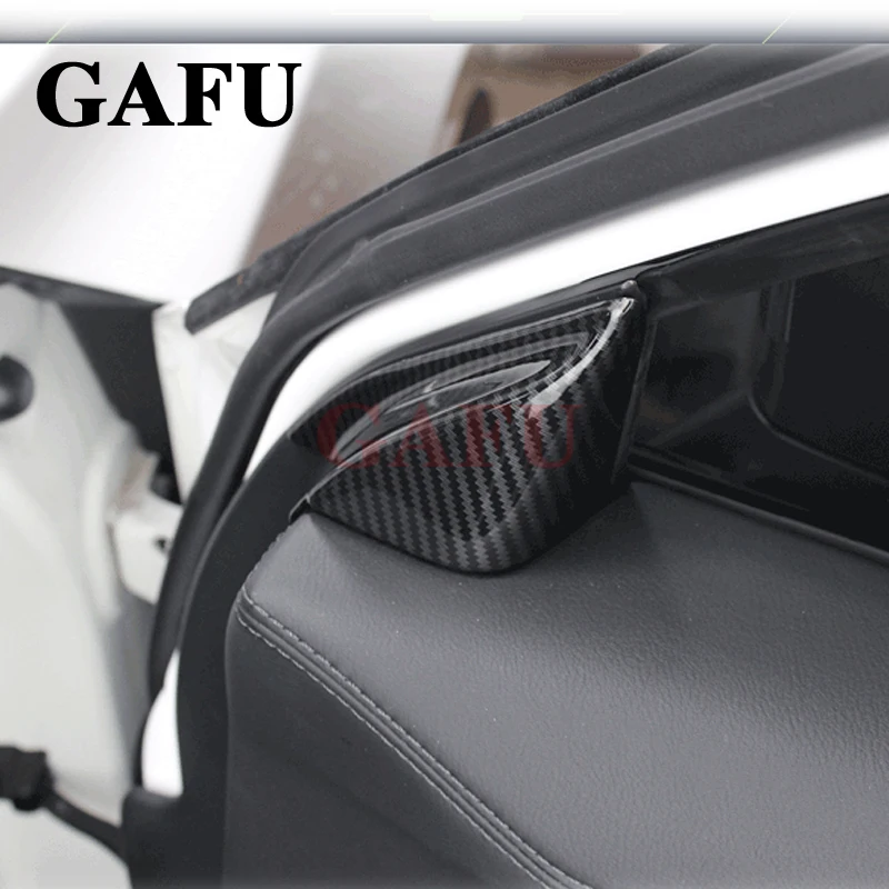 

Carbon fibre Car Styling Front Inner Triangle Cover Sticker Decoration For Mazda CX5 CX 5 2017 2018 2019 2020 2021 Accessories