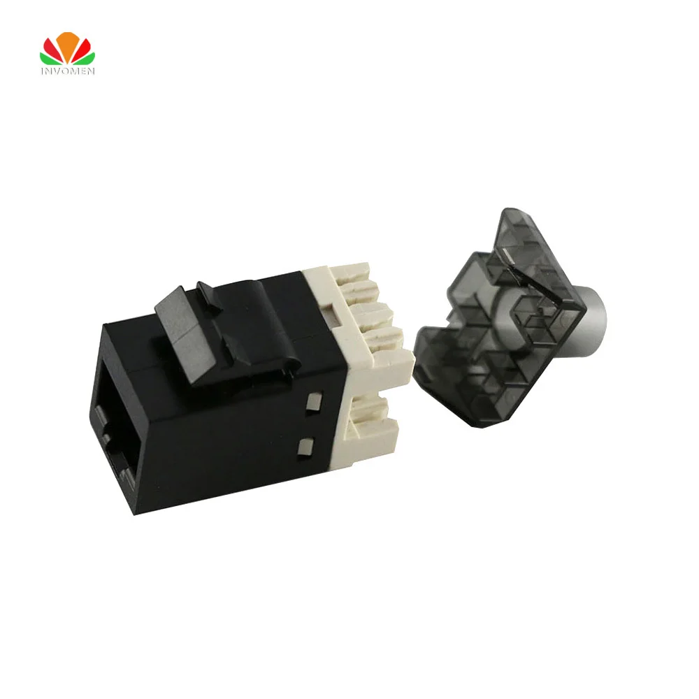 

UTP RJ45 Connector CAT6 Network Module Information Socket Computer Outlet Cable Adapter Keystone Jack for Amp Ethernet