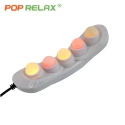 POP RELAX health care 5 balls jade roller massager body rolling massage thermal heating Korea ceragem handheld projector heater