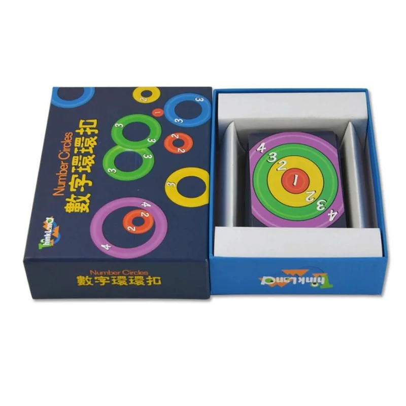 Number Circles Early Learning puzzle Board game Interaction toys Family Party Game