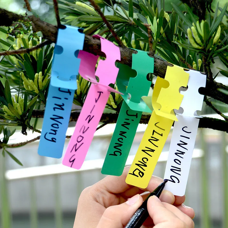 5000pcs/lot Garden Plastic Durable Plant Hanging Tags Waterproof UV resistant Nursery Gardening Labels