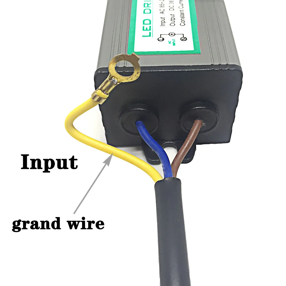 BSOD LED Driver 30W Lighting Transformer Power Supply Input Voltage AC85-265V Output DC 22-38V Constant Current 900ma Aluminum image 2