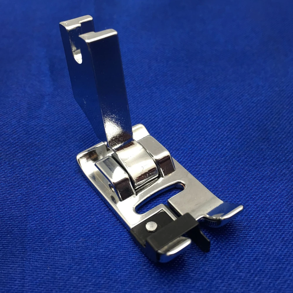 1 PCS Slant Edge Joint Presser Foot Stitch In The Ditch #P60708 For Singer Slant Needle Sewing Machines Accessories