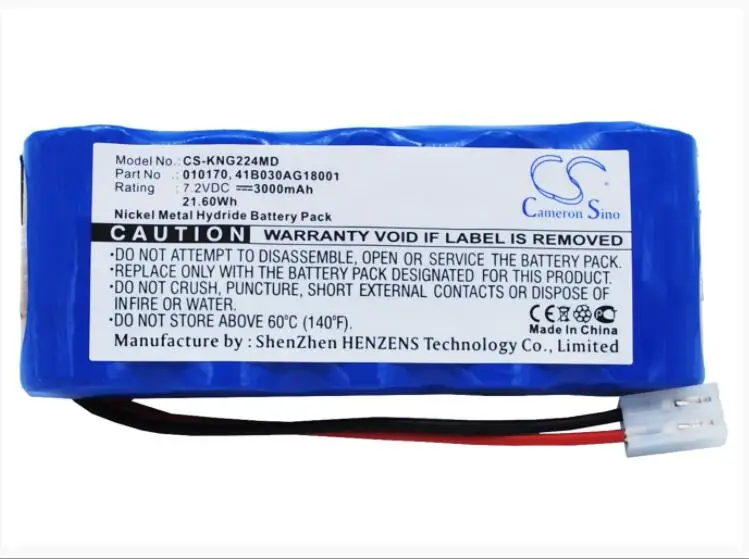 Cameron Sino 3000mAh battery for KANGAROO 224 Feeding Pump 321 Feeding Pump 324 Feeding Pump K524 Feeding Pump 010170