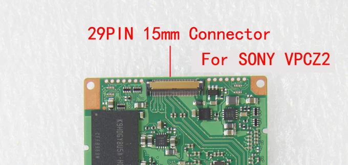 Unidad de estado sólido LIF MLC de 128Gb, 256Gb, MZ-RPA1280/0SO MZ-RPC256T/0SO SSD para SONY vaio VPCZ2 VPCZ21 VPC Z215 Z217 Z22 SVZ13