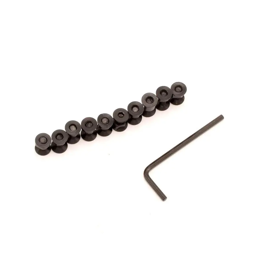 10 Pack KeyMod Screw and Nut Replacement Set for Keymod Rail Sections