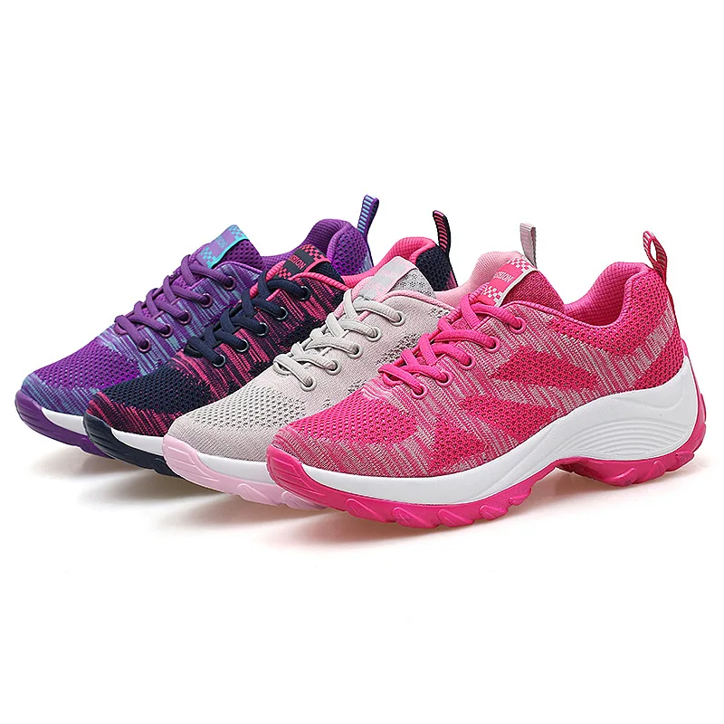 SWYIVY Abnehmen Toning Schuhe Frauen Turnschuhe Auf Plattform 2019 Herbst Sport Schuhe Weibliche Keil Verlieren Gewicht Sport Sneaker Chunky