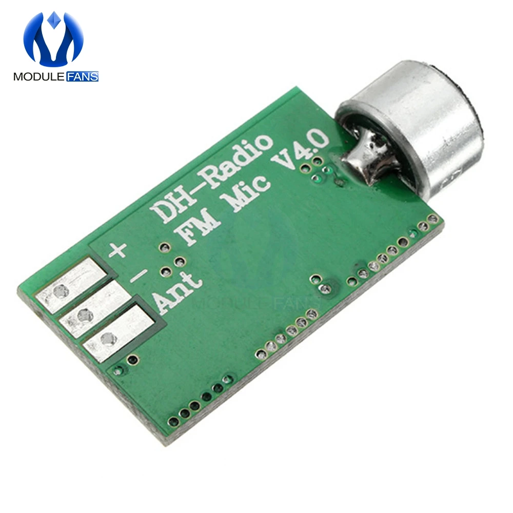 FM Transmitter Pickup Pick up Modul Mini Drahtlose Mikrofon MIC Wireless-Audio-Sender FM Emission MIC Core Board V 4,0 – Detail 4