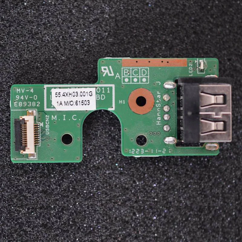 New Original LA58C USB Board For Lenovo B580 V580C B590 Series,FRU 90000571 55.4XH03.001