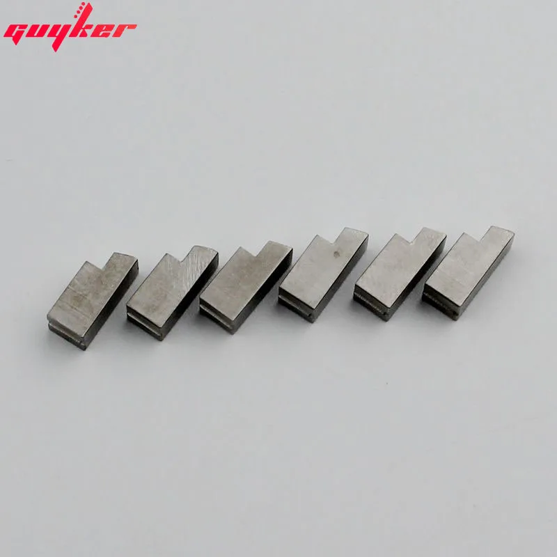 6 Piece Titanium Alloy EDGEIII Electric Guitar Locking Tremolo System Bridge String Lock Insert Block