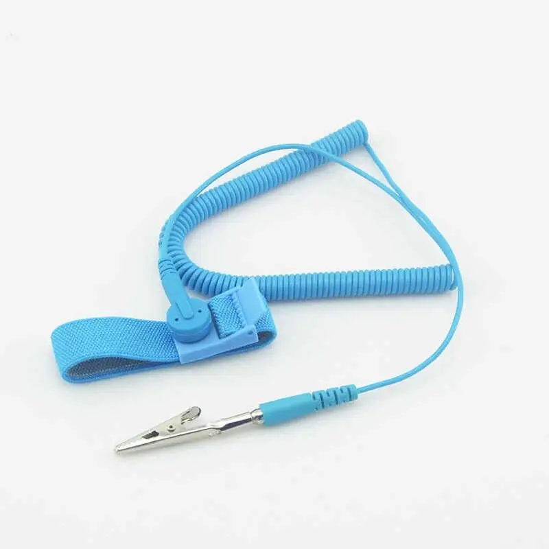 Antistatisches, antistatisches ESD-Armband, kabellose kabellose Clip-Entladekabel für Elektronik-Reparatur-Arbeitswerkzeuge – Detail 1