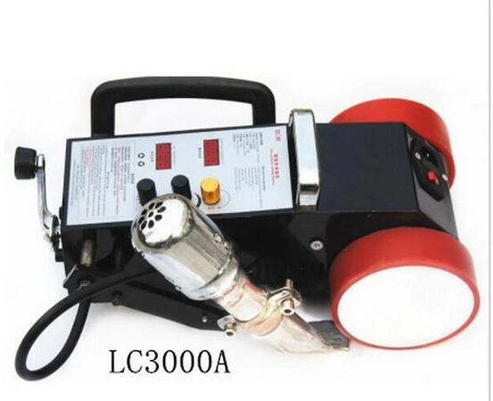 LC-3000A Hot air pvc welding plastic welder machine New generation higher power 110V/220V/Advertising Canvas Need No Glue