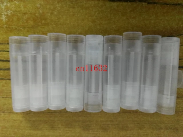 

200pcs/lot DHL Fedex Free Shipping 5ML/5g Empty Clear LIP BALM Tubes Containers Transparent Lipstick cool lip tubes bottle