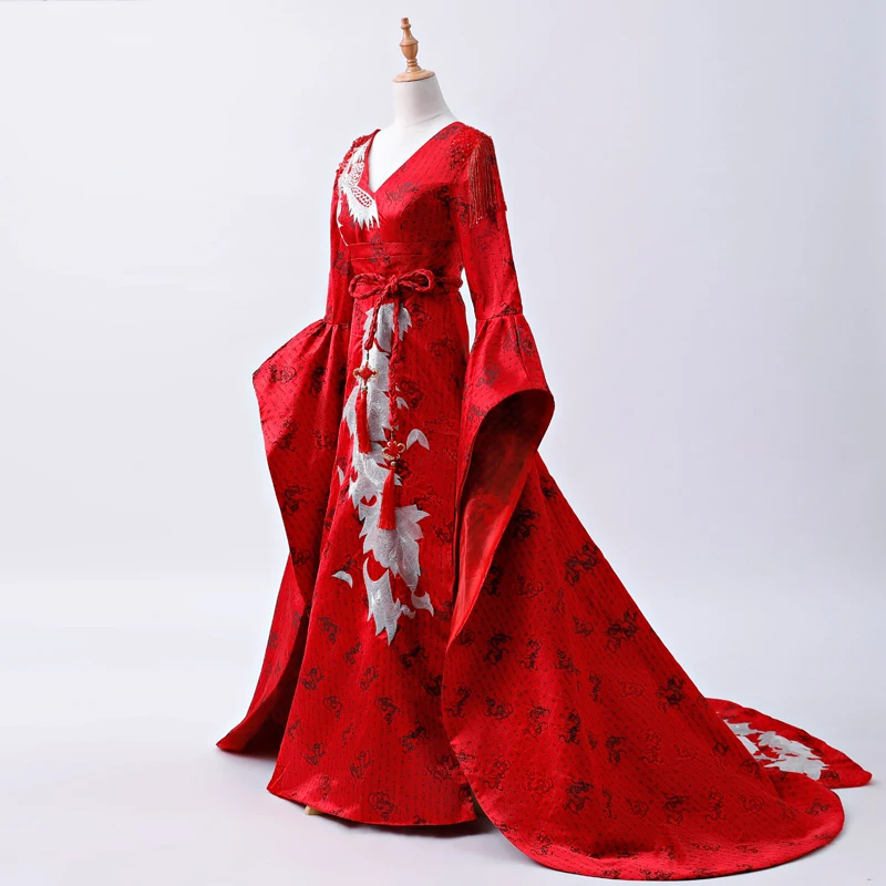 

peacock luxury cororation cosplay dress long gown siss princess Medieval Renaissance Gown queen Cosplay Victorian Belle ball