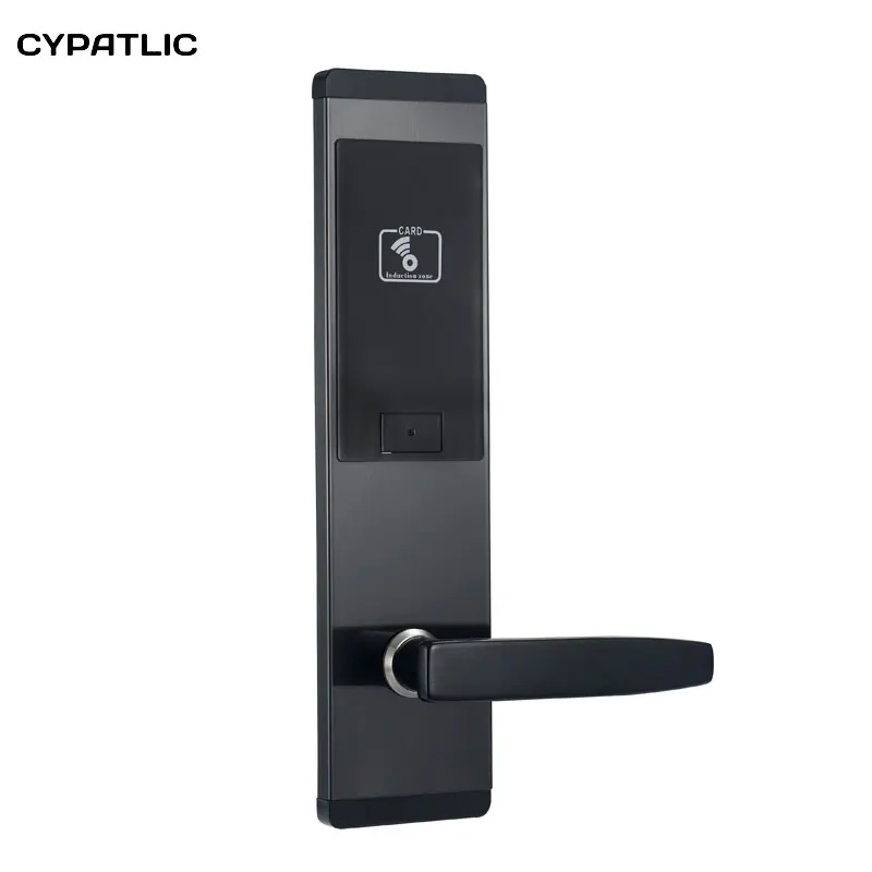 JCH2020E01 Stainless Steel Keyless Entry Home RF Card Reader Door Lock System For Hotel