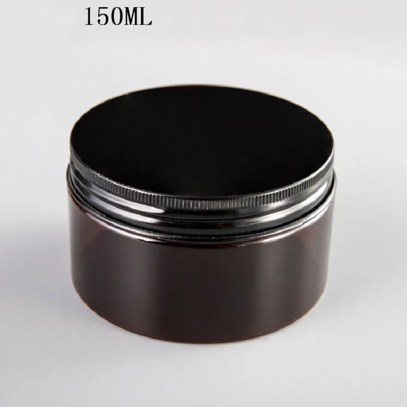 Empty Hair Mask Jar Cosmetic Container Facial Mask Jar 89mm Mouth Facial Cream Packing Box with Aluminum Cap Dia.92.5mm 150ML