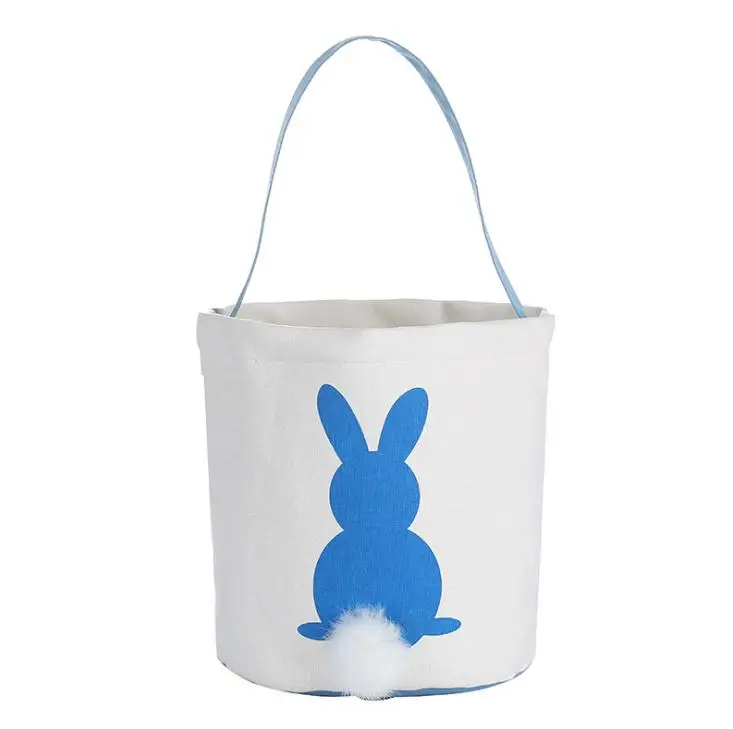 100pcs/lot good quality new arrival 2019 easter Day trending decoration bags Easter bucket bunny bags Easter basket SN002