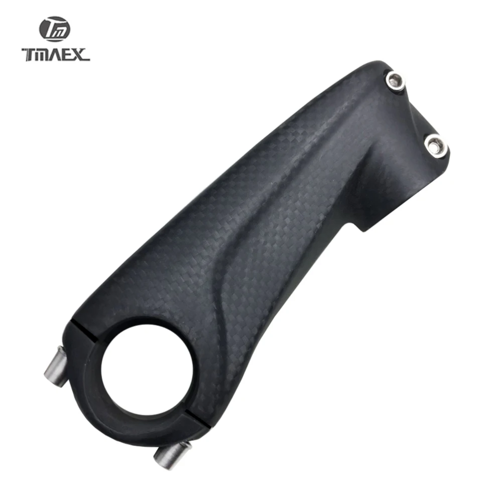 New Model NO logo Bicycle Carbon Stem Road/Mountain Bike Stems T Design 3K Matte/Glossy 31.8*80/90/100/110MM Stem Ultra light