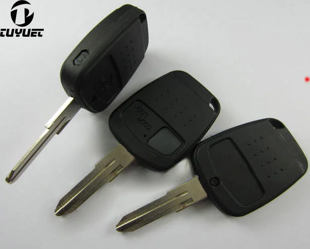 

5PCS Replacement 1+1 button Car Key Case For Nissan BlueBird Remote Key Shell