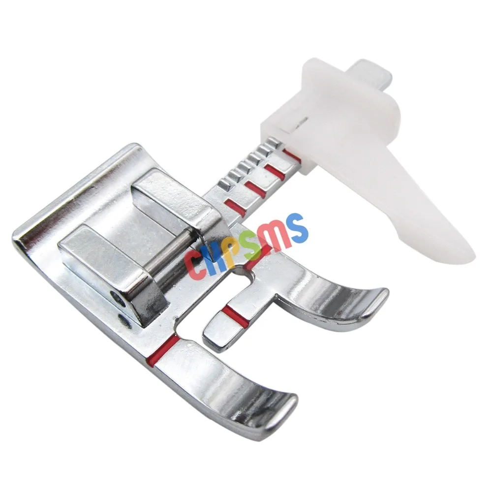 #KP-19011 Adjustable Guide Presser Foot Fits for Low Shank Domestic Sewing Machine Brother,Babylock,Singer,Janome,Juki,New Home