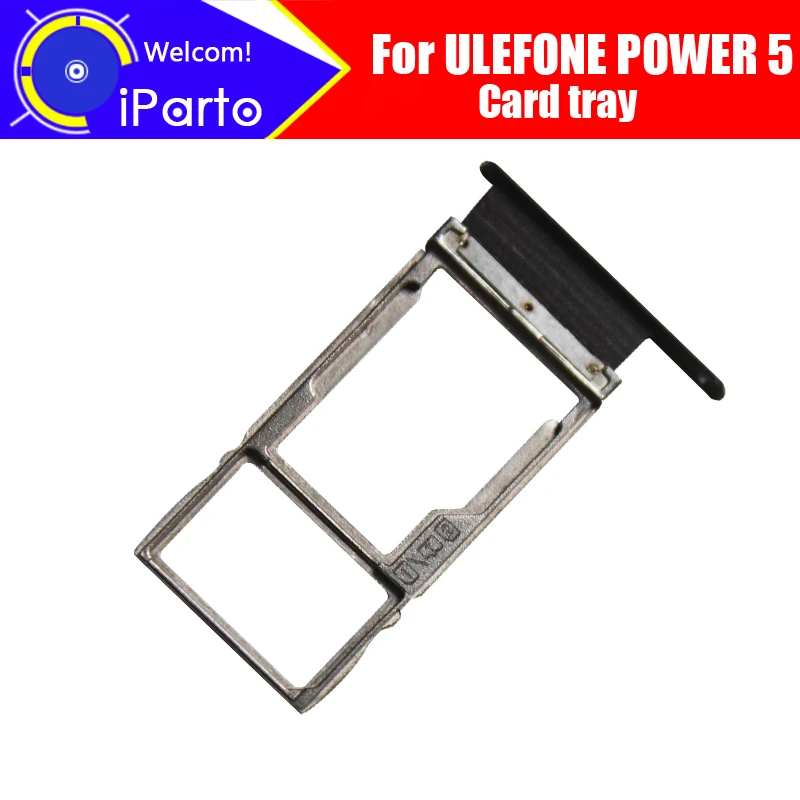 ULEFONE POWER 5-bandeja de tarjeta SIM 100% Original, soporte de ranura para tarjeta Sim de alta calidad, reemplazo para ULEFONE POWER 5