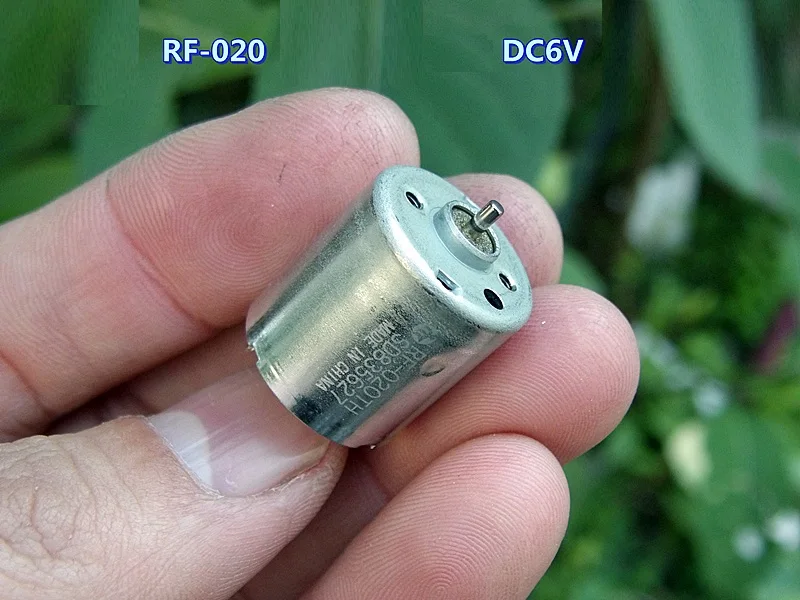 10PCS Mabuchi RF-020 Precious Metal Brush 4.5-6VDC Motor with First-class Quality and Long Life,Very Quiet