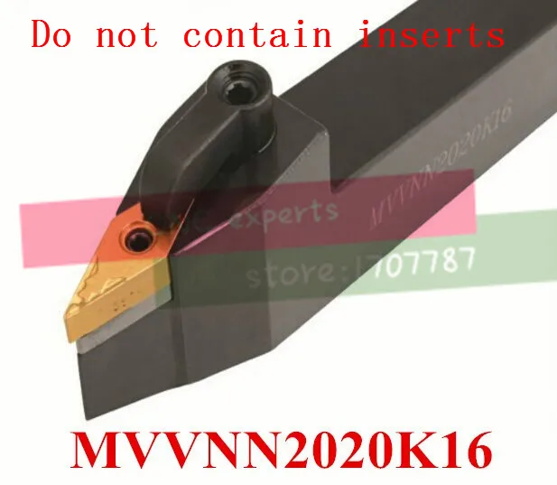 MVVNN2020K16,Metal Lathe Cutting Tools,CNC Turning Tool,Lathe Machine Tools, External Turning Tool Type MVVNN 20*20*125mm