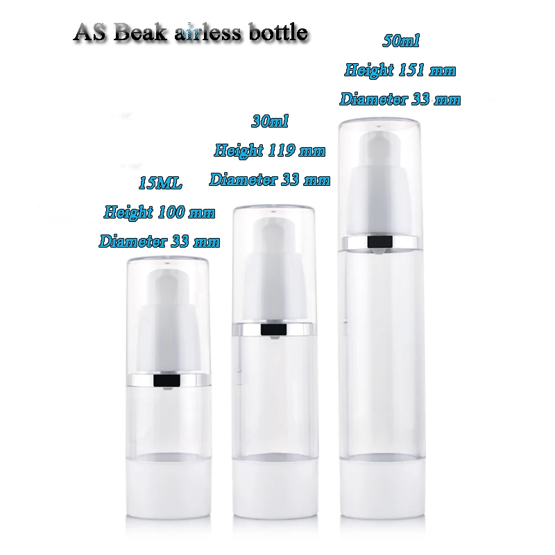 

Capacity 15ml 20pcs/lot Korean Beak vacuum bottle,high-end sub-bottling, lotion plastic bottle