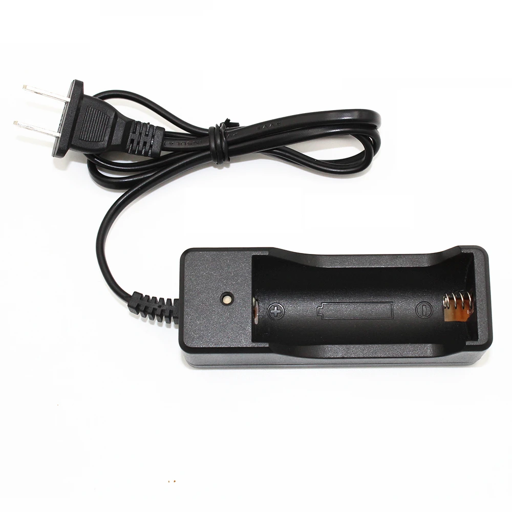 Universal 4.2V Single Battery Charger For 26650 Rechargeable 3.7V Li-ion Battery EU US/EU/UK/AU Plug