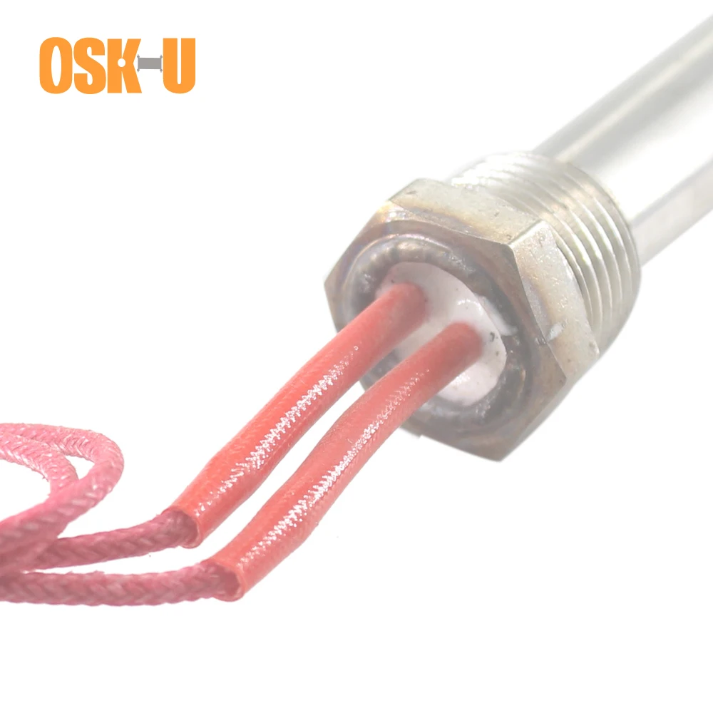 Cartridge Heater 15mm Tube Diameter Tubular Heater Element 1/2\