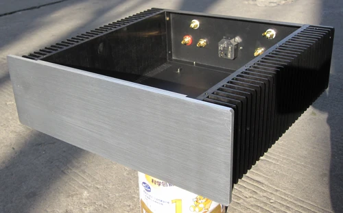 A43080 صندوق قياسي مكبر كهربائي لوحة ألومنيوم 430*80*380 مللي متر 038