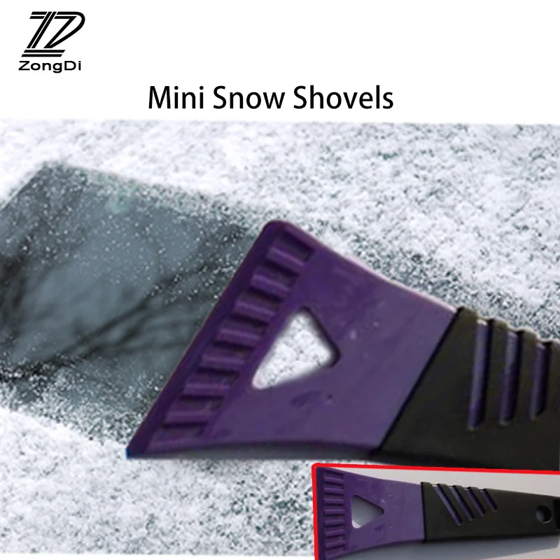 

ZD 1X Car snow shovel Mini Snow scraping board For Jeep wrangler renegade Subaru forester impreza Fiat punto ducato accessories