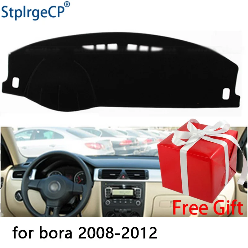 for Volkswagen Bora 2008 2009 2010-2012  dashboard mat Protective pad Shade Cushion Pad interior sticker car styling accessories