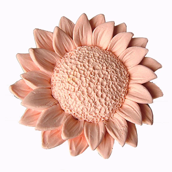 

Sunflower Silicone molds flower soap mold flowers silicone soap molds flowers silica gel die 3D Aroma stone moulds 3d candle