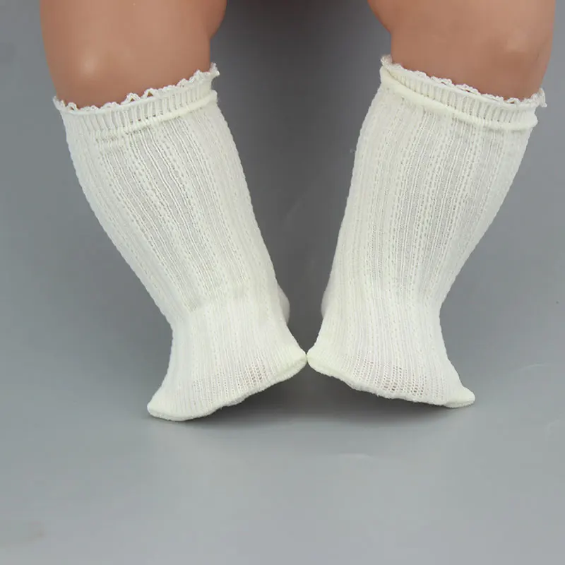 Socks Fit For 43cm   Doll 17 Inch Reborn Babies Doll Accessoires