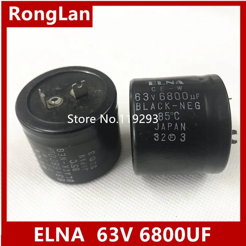 

[BELLA]ELNA original authentic early Japanese 63V 6800UF--10pcs/lot