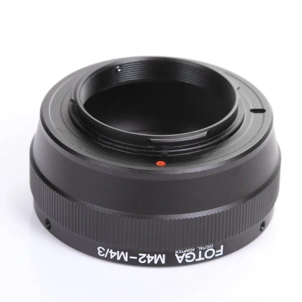 FOTGA M42 Mount Lens to Micro 4/3 M4/3 Adapter Ring for Olympus Panasonic G1 G7 GH1 GF1 GF7 EP-1 E-PM2 E-PL7