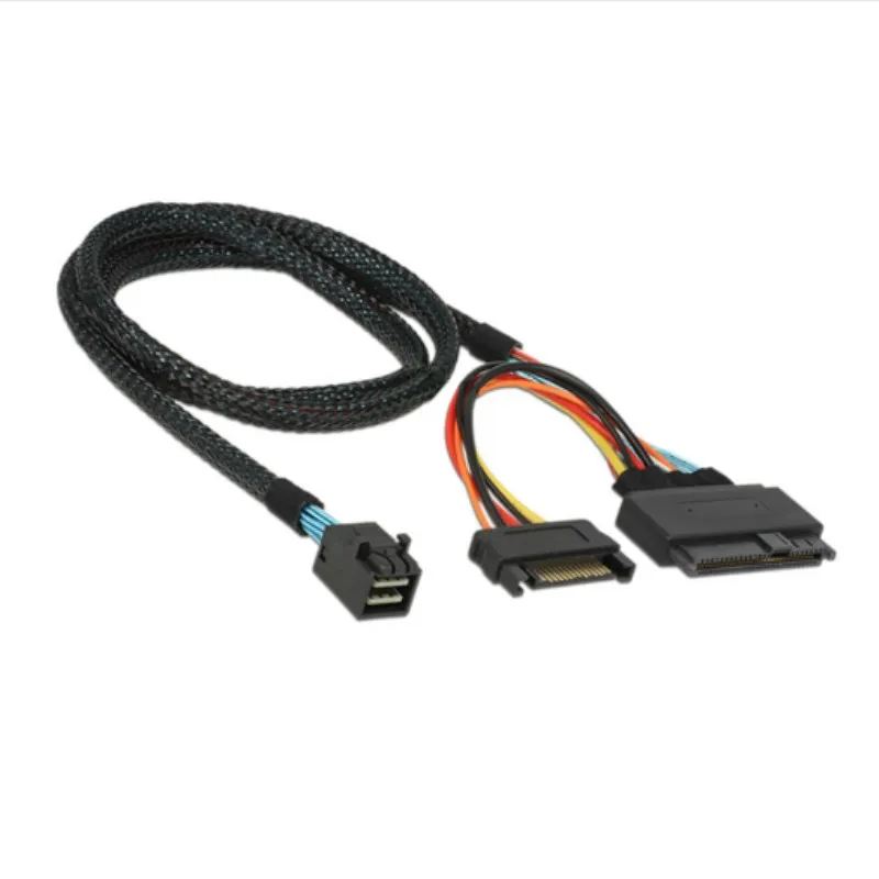 

U.2 U2 SFF-8639 NVME PCIe SSD Cable For M.2 SFF-8643 Mini SAS HD Mainboard Intel SSD 750 P3600 P3700