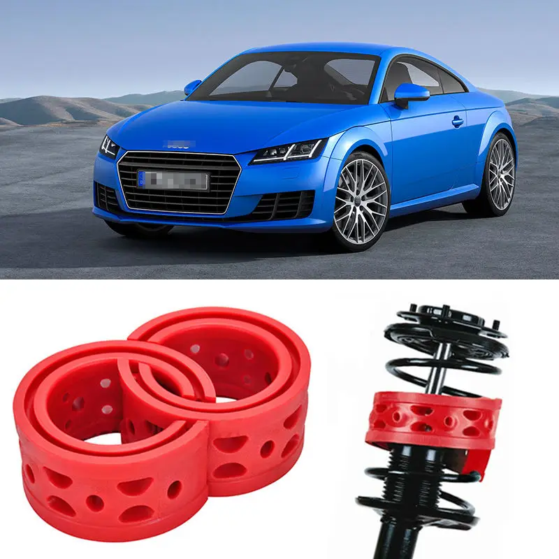 2pcs Size B Front Shock Suspension Cushion Buffer Spring Bumper For Audi tt