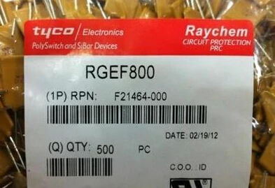 

500PCS x RGEF800 GF800 8A 16V PTC Resettable Fuse