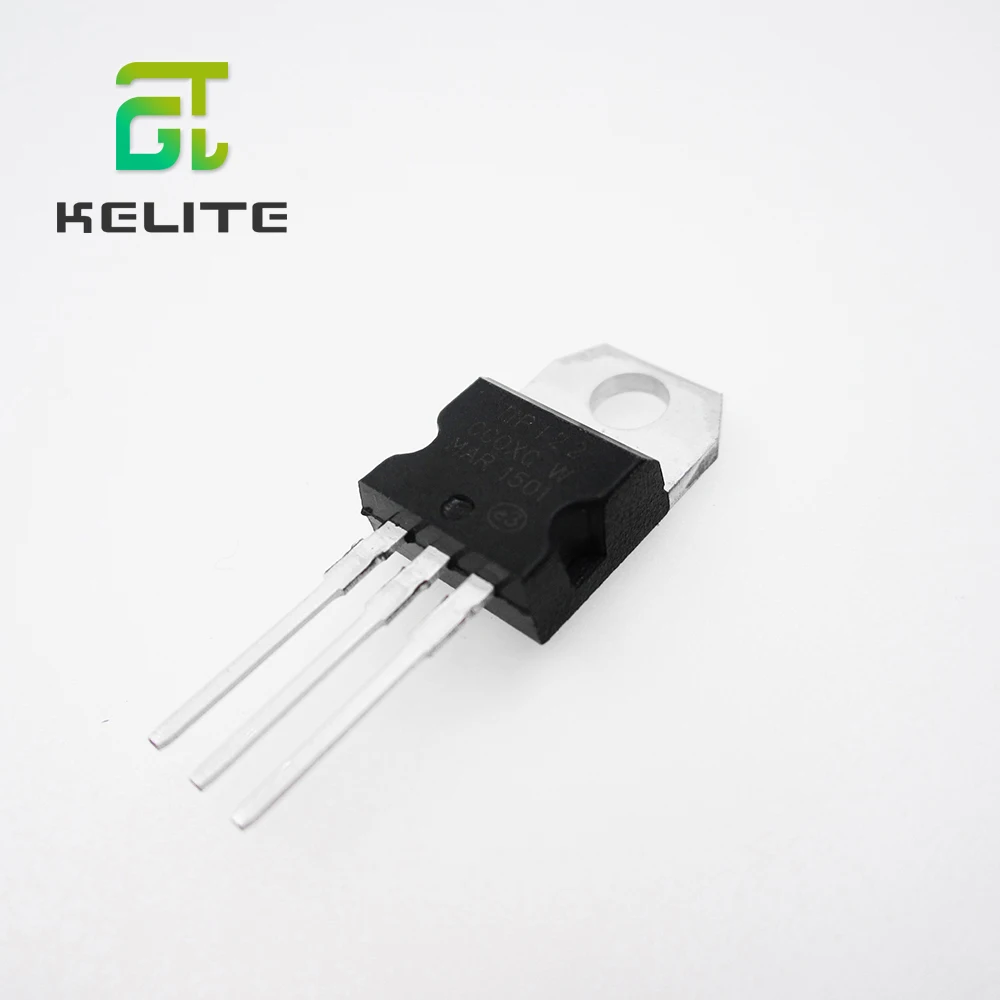 100% Nova 10 pcs TIP122 Transistor Complementar NPN 100 V 5A. TO-220
