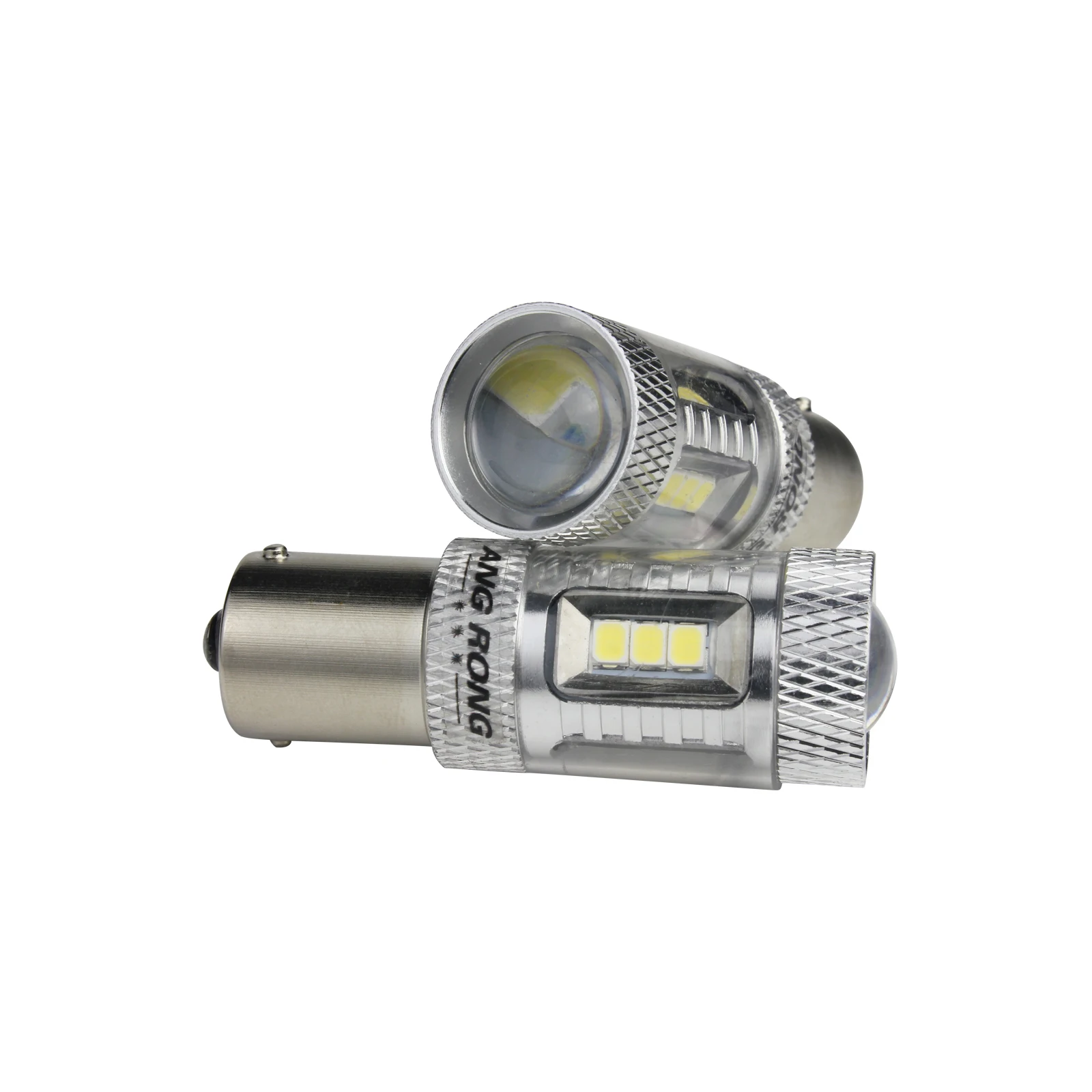 ANGRONG 2x382 1156 BA15s P21W S25 R5W R10W LED Reverse Staart Stop Rem Indicator Gloeilampen