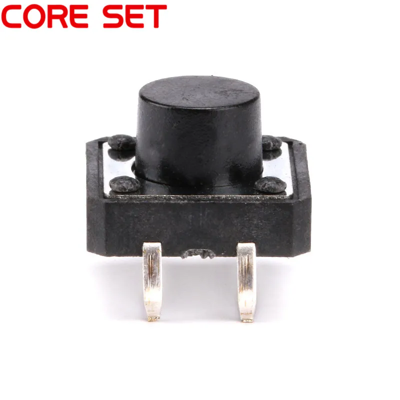 20Pcs/Lot 12x12x7.5MM Micro SwitchTouch Button Self-reset Button 12*12*7.5mm keys button DIP 4PIN