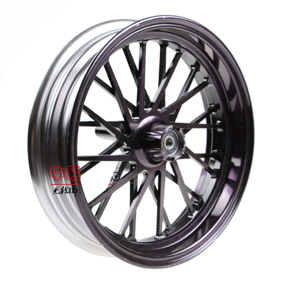 Universal 12*2.75 Aluminum Alloy Motorcycle modified front wheel Rims For Single Disc Disk Brake