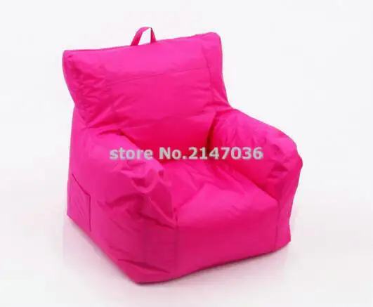 

with side pocket and handle design big joe pink Fashion fabric armchair furniture, relax bean bag armchair