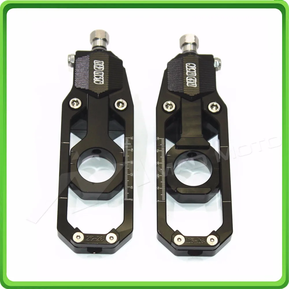 Aluminum motorcycle Chain Tensioner Adjuster fit for YAMAHA R1 YZF R1 2015 2016 2017 YZF-R1 15 16 17 Black