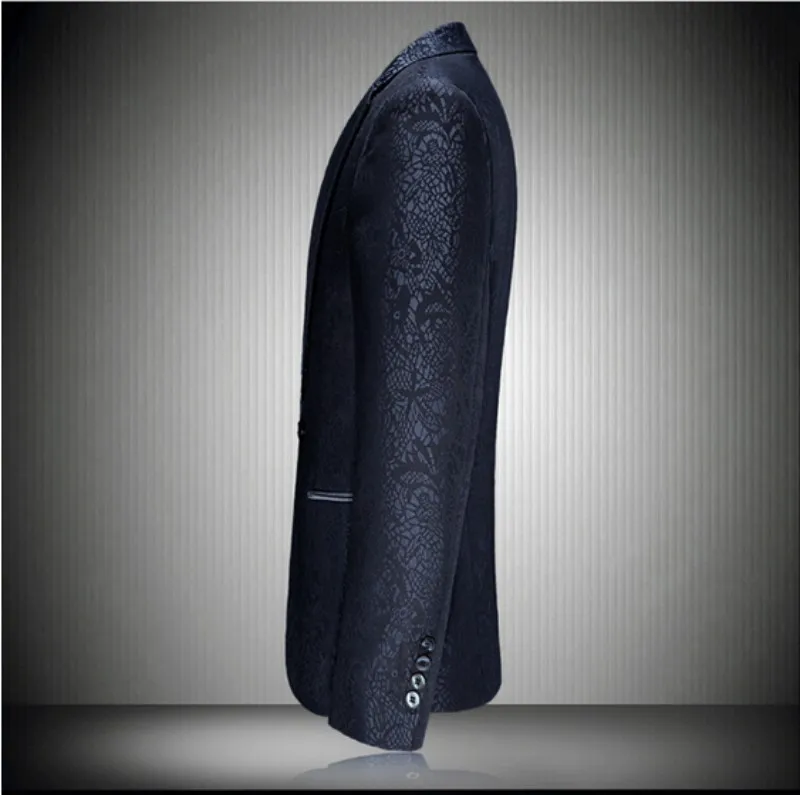 جاكيت بليزر رجالي ، جاكيت بليزر عصري ، زر واحد ، نحيف ، غير رسمي ، شحن مجاني ، مجموعة جديدة #3