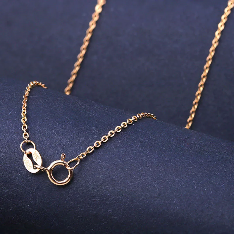 Wholesale 925 Sterling Silver 0.8mm Link Rolo Chains Necklace for Women 40cm,45cm ,50cm,55cm,60cm,Fashion Women\'s Jewelry Chains