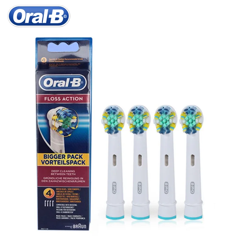 Têtes de rechange de brosse à dents électrique Oral B, fil EB25, nettoyage en profondeur, 2/4 pièces dans un paquet