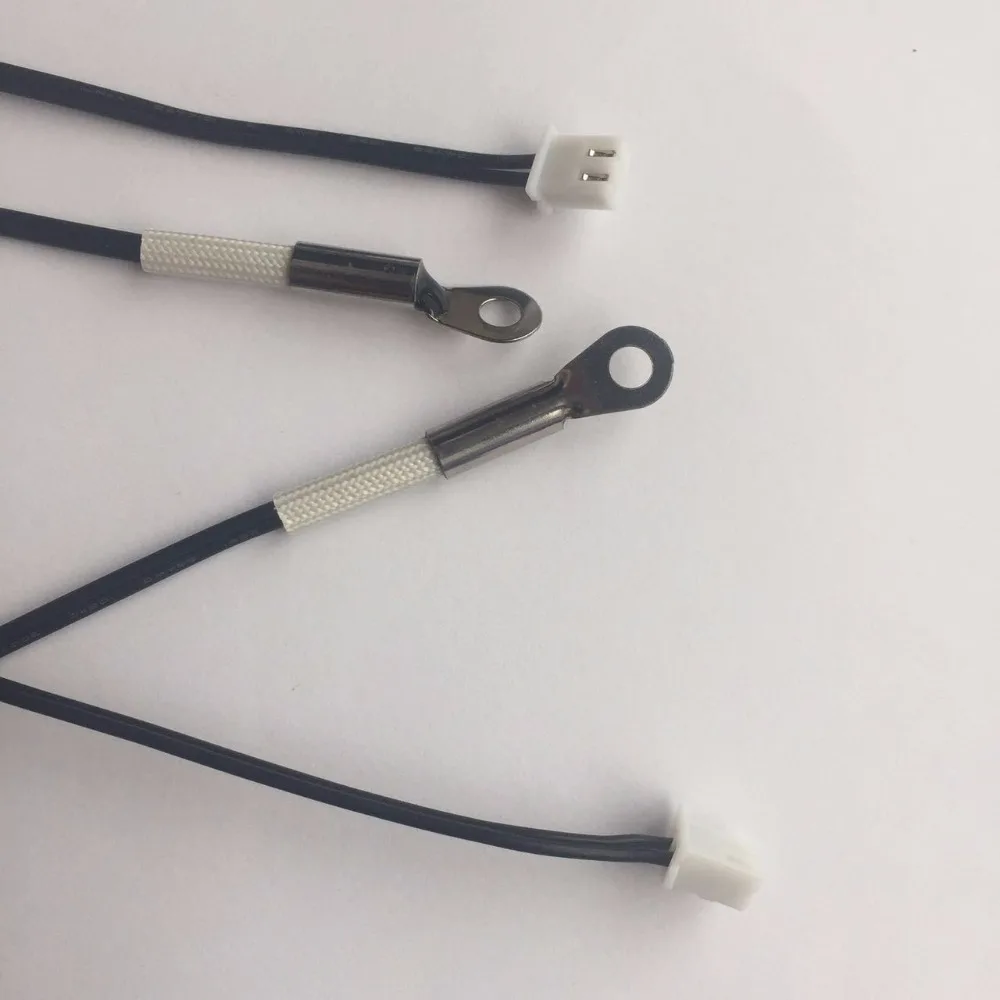 Free shipping brand new 10pcs  ntc temperature sensor 10k B3950 ntc 10k NTC sensor 1% 0.5M  Hang model M4  Probe water